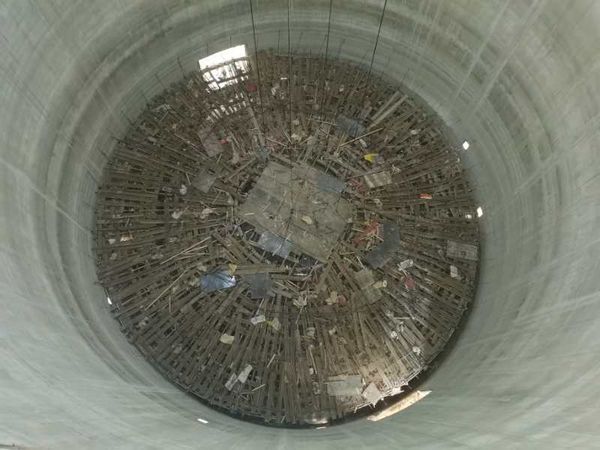 陜煤建設天工公司承建的中儲糧儲備倉項目神速降平臺創造新傳奇