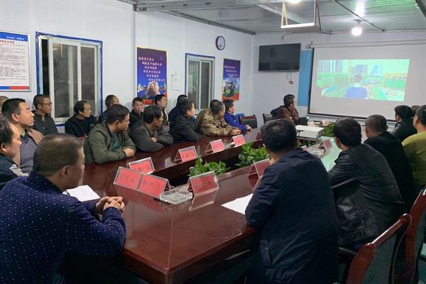 陜煤建設礦建二公司小保當項目部打響歲尾收官攻堅戰