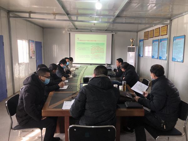 陜煤建設澄合分公司第十五項目部組織開展學習《安全生產法》