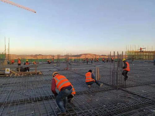 【春節一線報道】陜煤建設銅煤公司第十六項目部春節施工“不打烊”