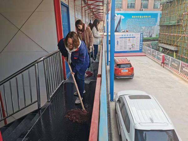 陜煤建設(shè)韓城分公司土建二項(xiàng)目部：巾幗展風(fēng)采，喜迎“三八”節(jié)