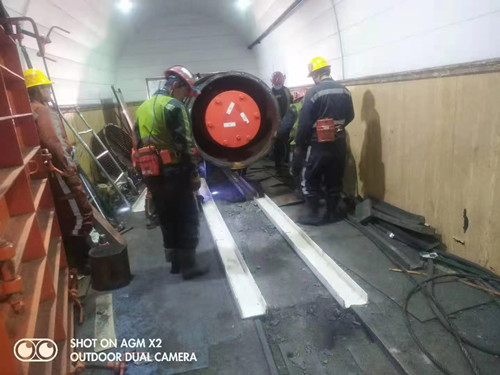 陜煤建設機電安裝公司完成小保當一號礦強排水泵更換工程