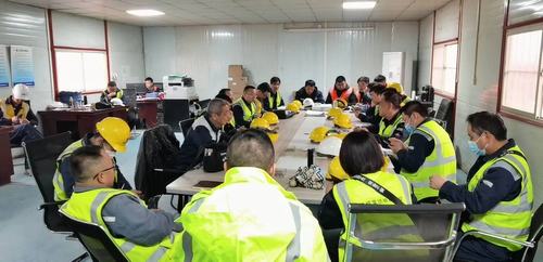 陜煤建設銅煤公司第十六項目部敲響施工沖刺的“戰鼓”