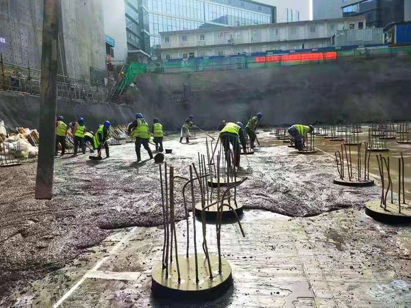 陜煤建設天工公司土建十五部掀起施工大干熱潮