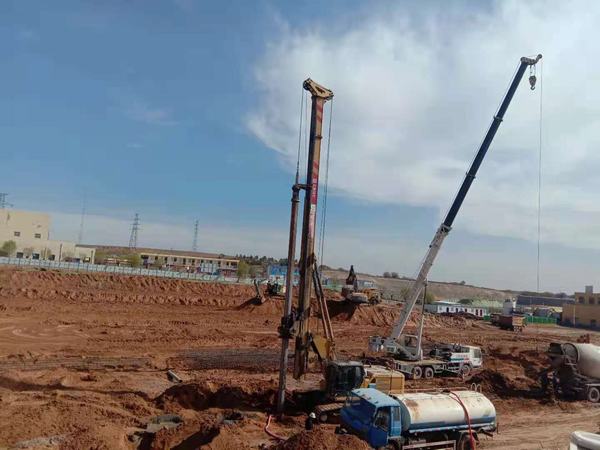 陜煤建設韓城分公司土建九項目部多聚并措高效優質推進工程施工進度