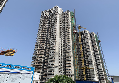 陜煤建設咸陽分公司承建的涇陽縣西城保障房小區項目 一次性通過主體工程驗收