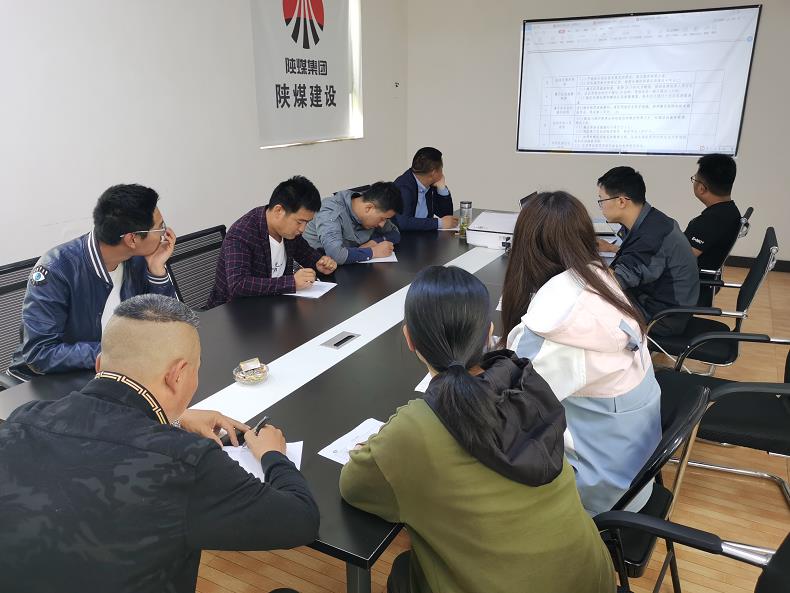 陜煤建設綠宇公司：堅持開展“人人當講師”  樹立常態(tài)化學習意識