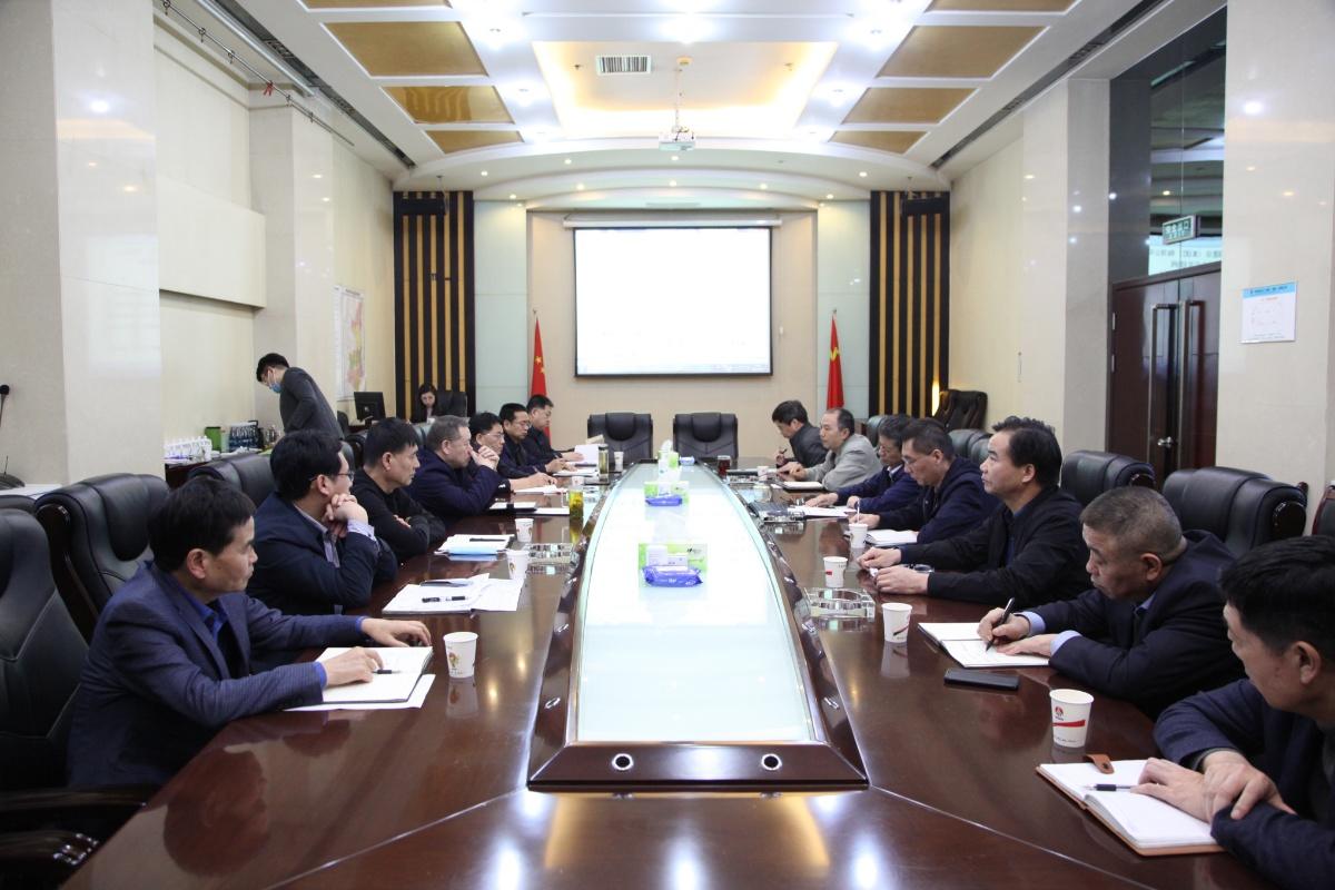 陜煤建設召開對標學習陜五建集團研討交流會