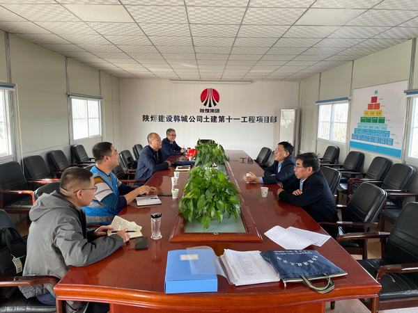 王明智在陜煤建設西安特種飛行器產業園項目調研