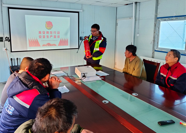 陜煤建設(shè)礦建三公司:決戰(zhàn)12月!“青”力“青”為保平安