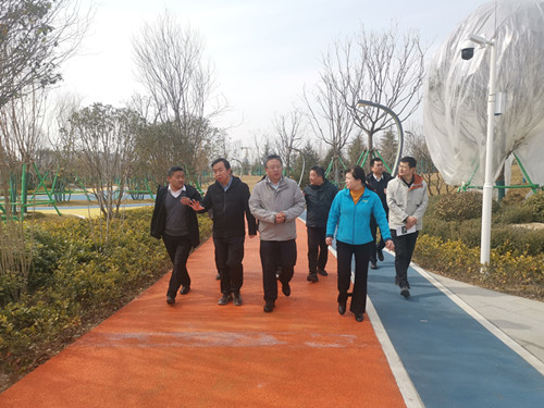 榆林科創城產業發展有限責任公司蒞臨空港PPP項目參觀交流