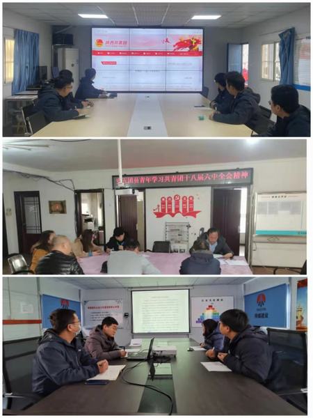 將團的十八屆六中全會精神浸入青年職工心田