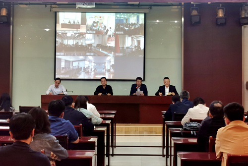 陜煤建設(shè)集團(tuán)召開國(guó)稅總局稽查陜煤集團(tuán)視頻布置會(huì)