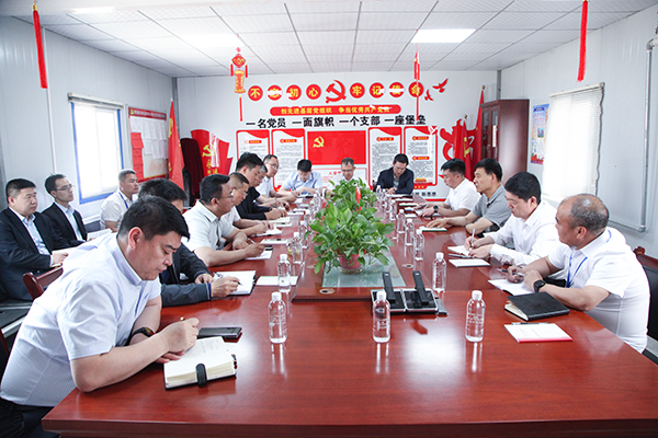 侯本英深入陜北片區召開安全生產督導檢查座談會