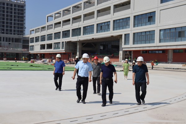 王明智深入咸陽分公司項目現場檢查指導工作