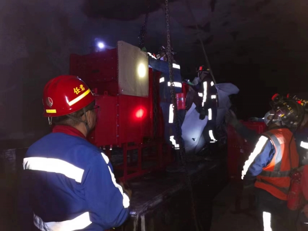 陜煤建設(shè)機電安裝公司奮戰(zhàn)“雙節(jié)”，提前20天完成工程任務(wù)