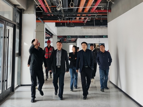 中共陜西省委黨校（陜西行政學院）調研組一行蒞臨中共榆林市委黨校新校區建設項目調研指導工作