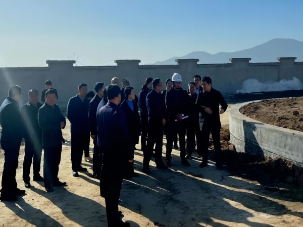 陜煤建設綠宇公司：淳化縣視察組蒞臨淳化縣殯葬服務設施建設項目進行視察