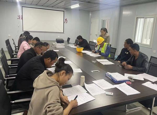 陜煤建設(shè)天工公司土建十一部：迸發(fā)合力  筑牢安全生產(chǎn)防線