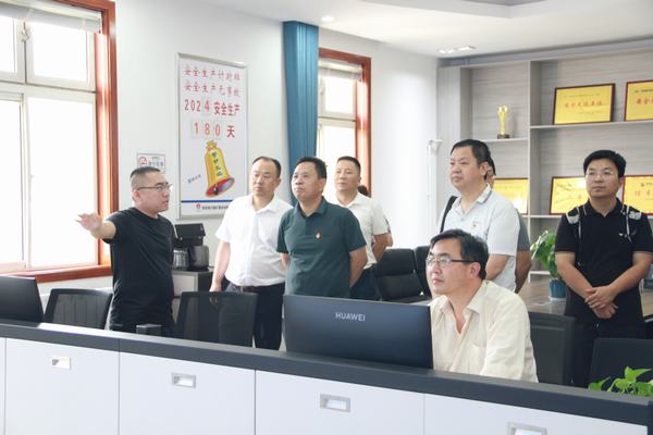 煤炭工業西安工程造價管理站到銅煤公司調研指導工作