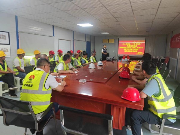 陜煤建設(shè)咸陽分公司第一項(xiàng)目部：以“演”助防，筑牢安全第一防線