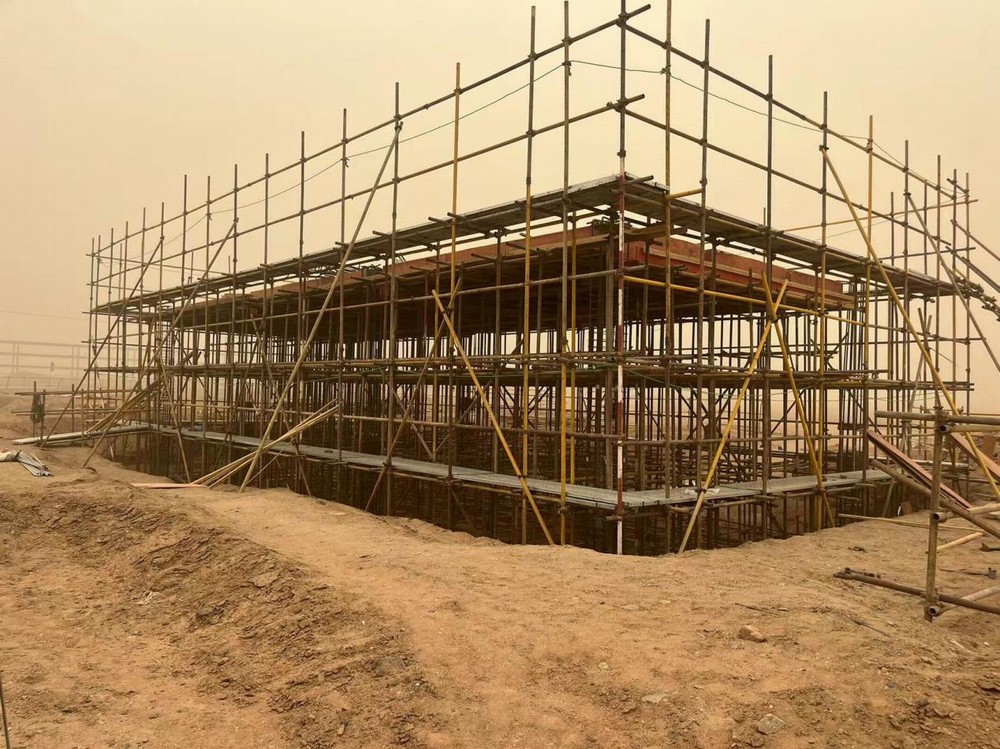 無懼高溫！奮戰(zhàn)當“夏” 項目建設(shè)“熱浪滾滾”