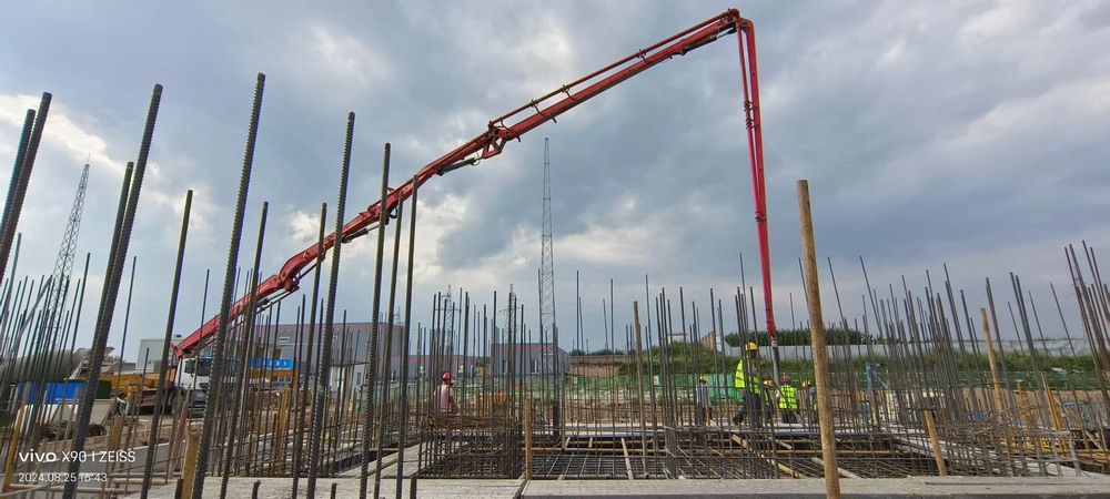 陜煤建設天工公司土建九部：高溫攻堅，項目夏日建設“不減速”