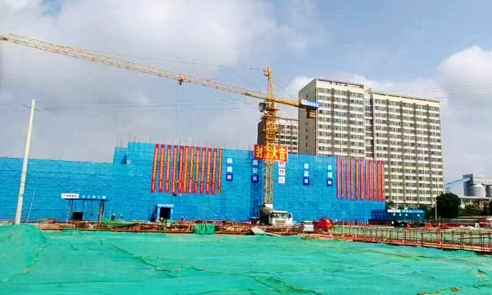 陜煤建設渭南分公司承建的陜西彬長文家坡救援中隊基地項目工程順利頂