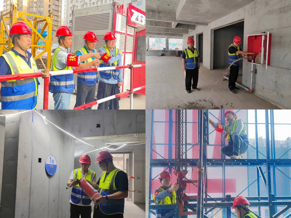 陜煤建設韓城分公司土建第二項目部：安全生產不松懈，平安和諧過國慶