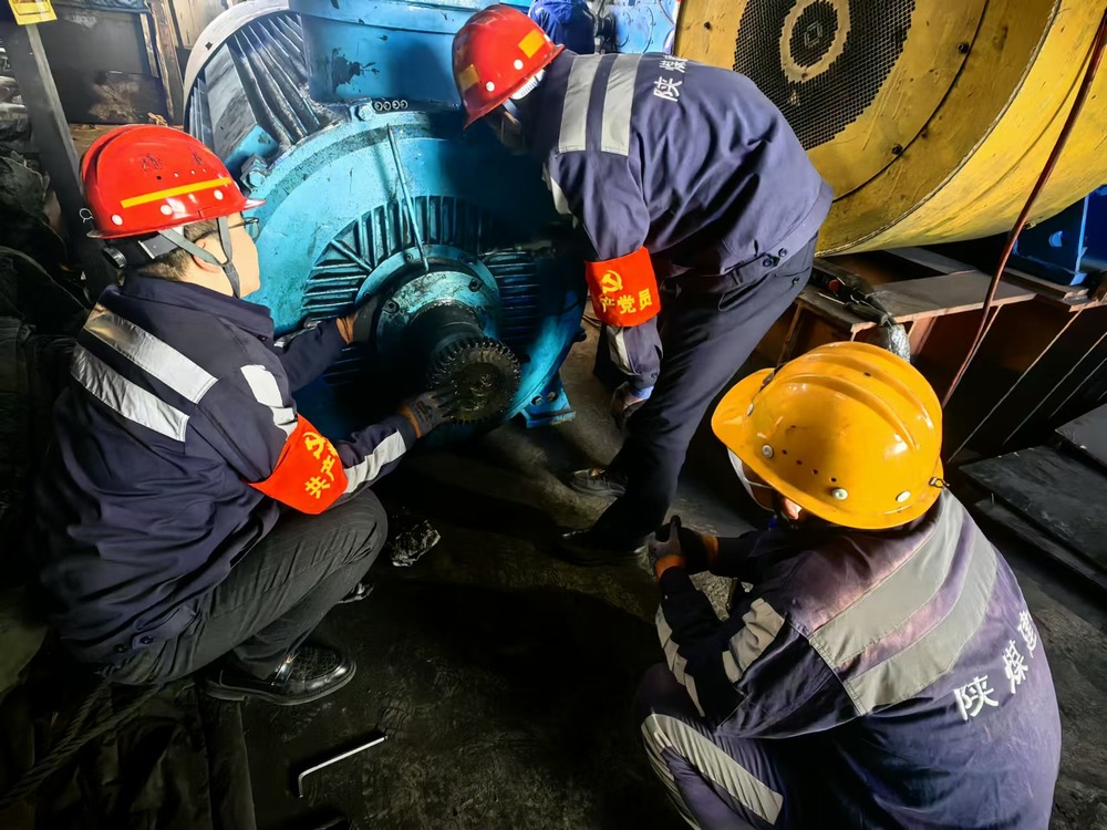 陜煤建設洗選煤運營公司檸條塔運營項目部：站好新年第一崗，揚起歲首奮斗帆