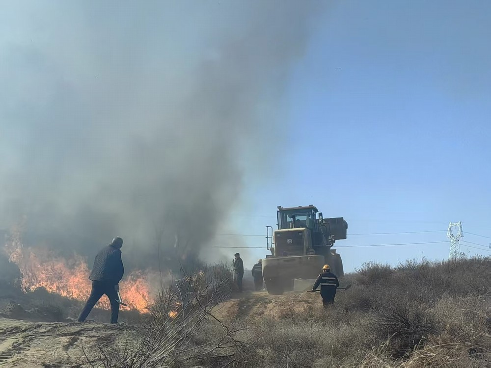 突遇火災，陜煤建設礦建三公司“火”速救援！