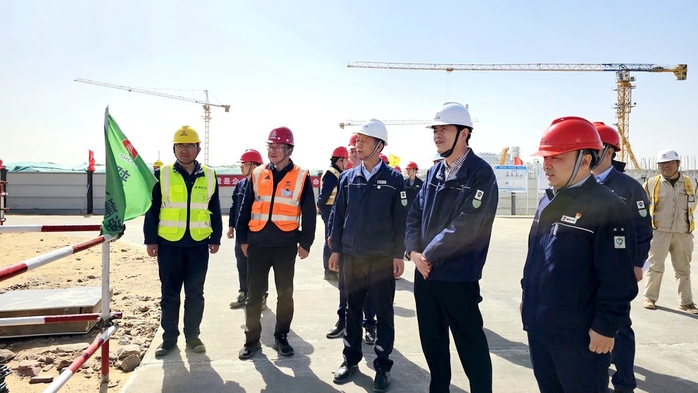 陜煤集團榆林化學有限責任公司黨委副書記、總經理段立波一行深入天工公司基層項目檢查指導