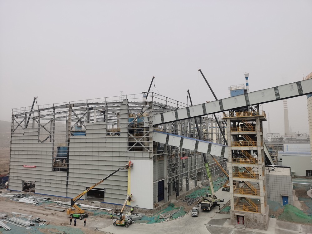 陜煤建設(shè)天工公司二十五項目部：主車間建設(shè)按下 “加速鍵”