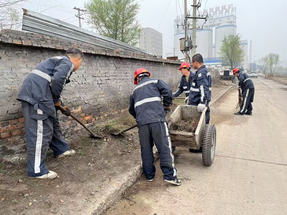 陜煤建設韓城分公司張家峁項目部：奏響工地潔美“進行曲” 共繪愛國衛生新圖景