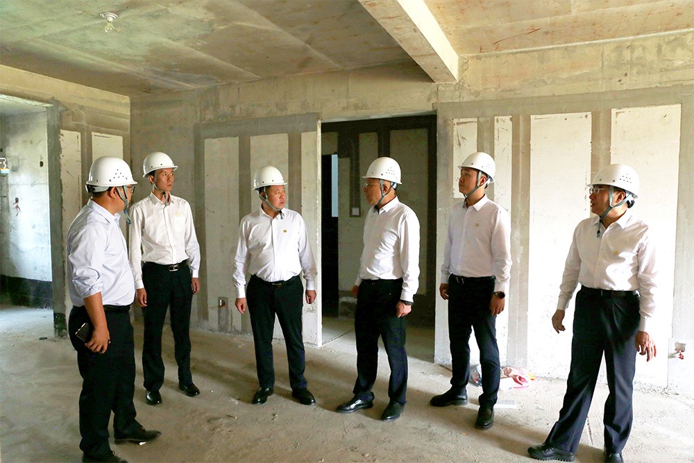 趙敬凱到陜煤建設天工公司調研指導工作