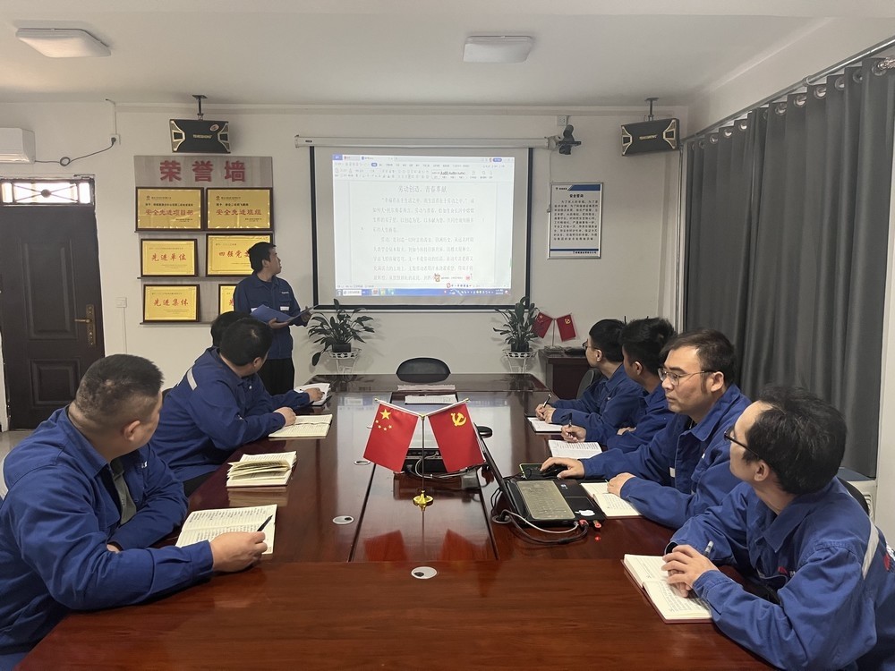 陜煤建設(shè)澄合分公司第二安裝項(xiàng)目部:青春心向黨 奮斗踐初心