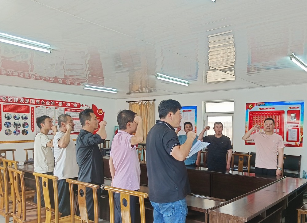 陜煤建設(shè)韓城分公司安裝六項目部:安全“不違章” 青春勇?lián)?dāng)