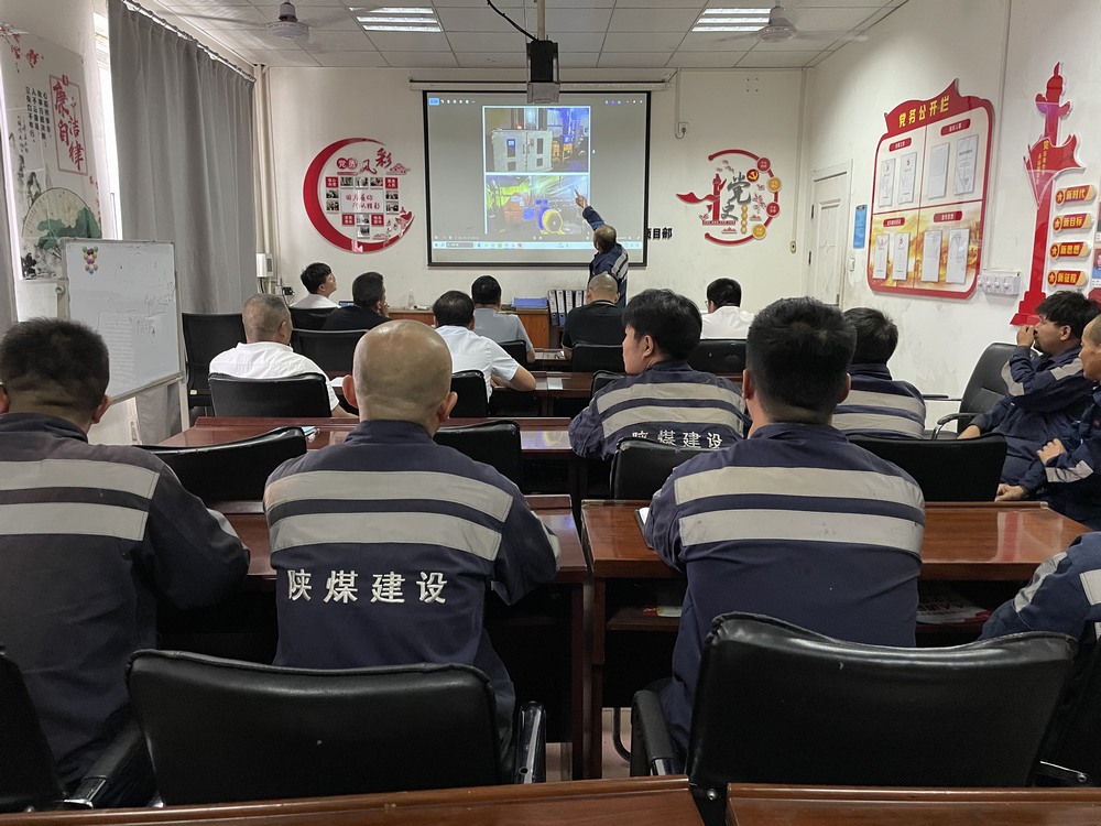 陜煤建設洗選煤運營公司檸條塔運營項目部：安全生產常抓不懈，手指口述挖掘潛能