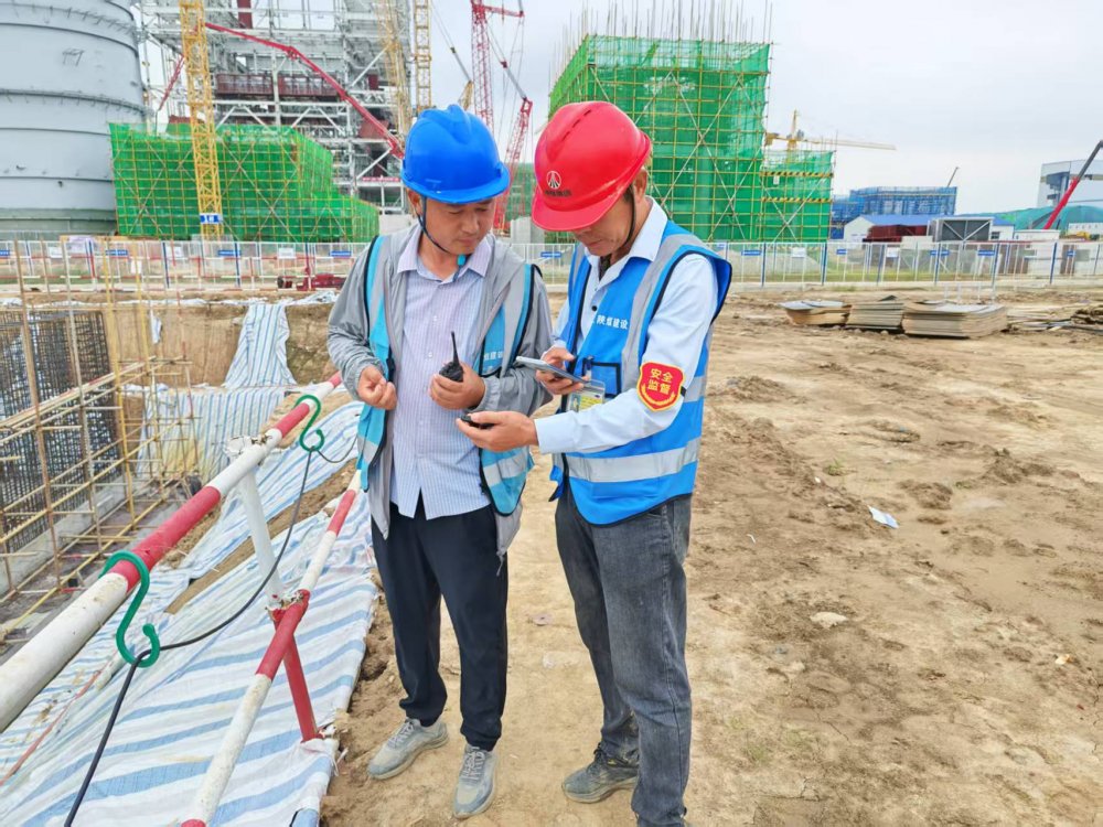 陜煤建設韓城分公司土建十六項目部：多舉措筑牢安全防線，全力護航信陽電廠項目建設