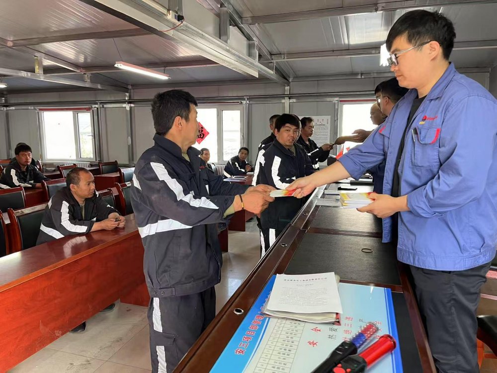 陜煤建設韓城分公司張家峁項目部：以黨建之力筑牢“百日安全”防線